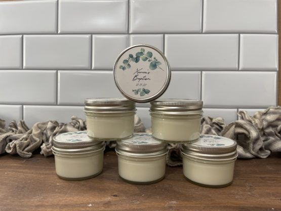 18 ~ 4oz Mason Jar Candles Coastal Kreatives